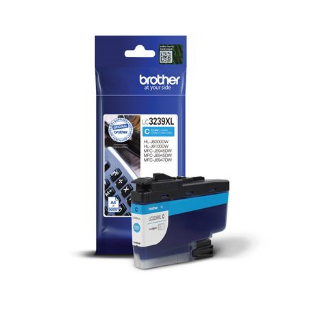 Brother LC | 3239XLC | Cyan | Ink cartridge | 5000 pages